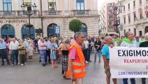 Manifestación de Socibur por las infraestructuras de Burgos