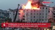 Gaziantep’te korkutan çatı yangını... 5 katlı bir binanın çatısı alev alev yandı