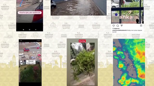 Ankara Büyükşehir Belediyesi: Bugün Ankara'da son yıllarda görülmemiş büyüklükte bir sel felaketi yaşandı