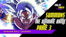 IN SEARCH OF GOKU ULTRA INSTINCT - PART 3 - DRAGON BALL LEGENDS - 2022