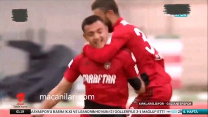 Kırklarelispor 0-4 Gaziantepspor [HD] 27.12.2016 - 2016-2017 Turkish Cup Group A Matchday 4