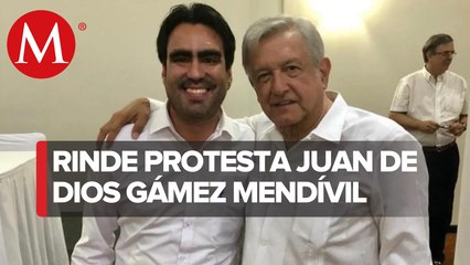 Juan de Dios Gámez Mendívil rinde protesta como alcalde sustituto de Culiacán
