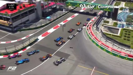 Highlights FIA Formula 2 Championship Baku 2022 Sprint Race F2 | #Formula2