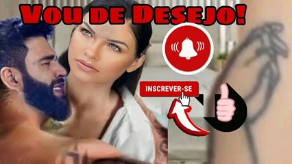 AGORA MESMO! Símbolo do Amor entre Gusttavo Lima e Andressa Suita é mostrado por Andressa "DESEJO".