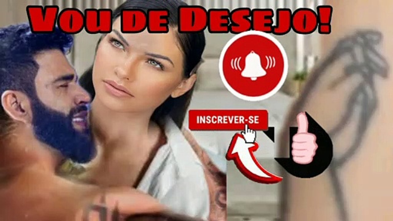 AGORA MESMO! Símbolo do Amor entre Gusttavo Lima e Andressa Suita é mostrado por Andressa "DESEJO".