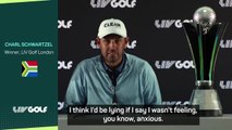 Schwartzel 'hanging in' to win $4million LIV Golf purse