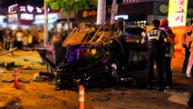 청주에서 SUV 차량·경찰차 충돌...2명 사망·3명 부상 / YTN