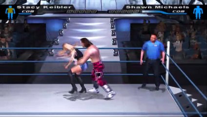 WWE SmackDown! Here Comes the Pain Stacy Keibler vs Shawn Michaels
