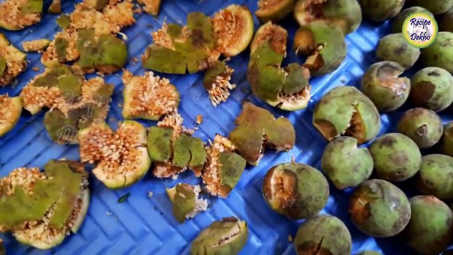 How to eat fresh figs - full of iron and Antioxidant Fig fry Anjeer khane ka tarika Dumur vaja