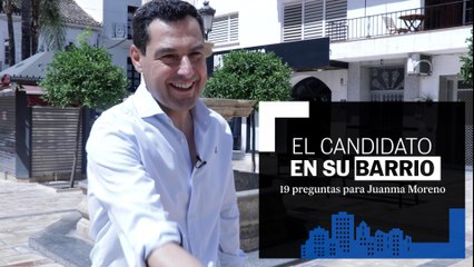JUAN MANUEL MORENO en SU BARRIO: "Mis orígenes son de izquierdas y me gusta el indie"