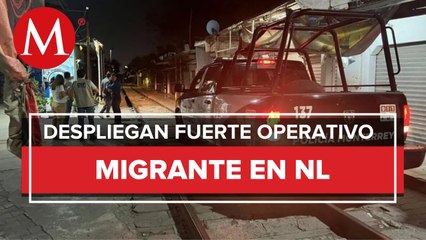 Rescatan a 72 migrantes en el centro de Monterrey