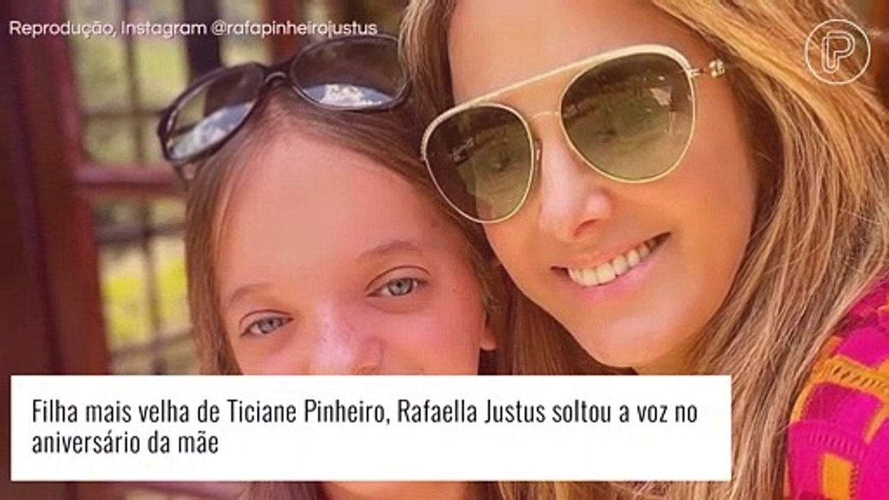 Rafa Justus solta a voz em karaokê na festa de aniversário da mãe, Ticiane Pinheiro. Vídeo!