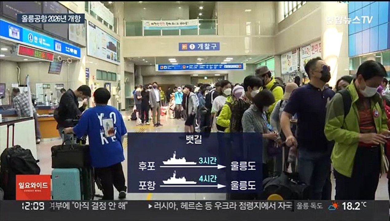 4년 뒤엔 서울-울릉 1시간 만에…공항 공사 '한창'