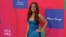 Isla Fisher 2022 G'Day AAA Arts Gala Red Carpet in Los Angeles