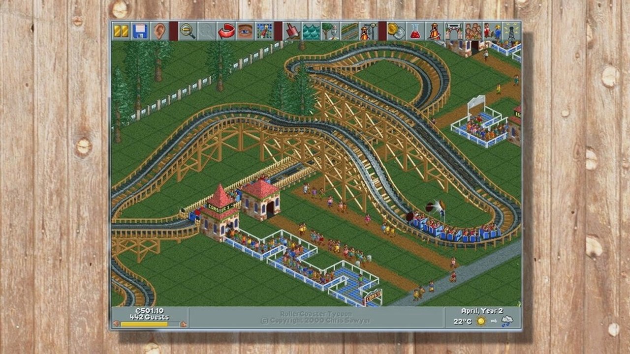 Rollercoaster tycoon - hall-of-fame-video