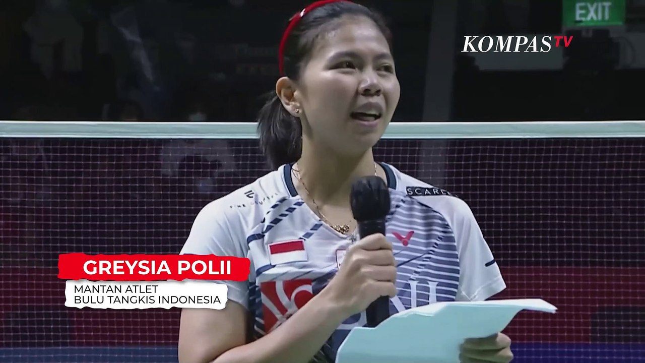 [FULL] Pidato Perpisahan Greysia Polii dari Panggung Bulu Tangkis di Testimonial Day