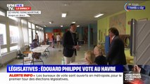 Législatives 2022: Édouard Philippe vote au Havre