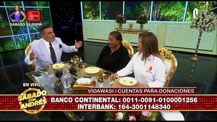 “Doña Peta” en Cenando con Andrés