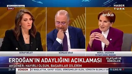 Akşener: Sayın Erdoğan’a bir çağrım var, alsın seçim kararını; pazartesi günü adayımızı açıklayalım