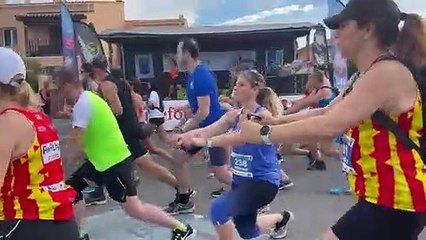 Course des Embruns : on s’échauffe  en musique !