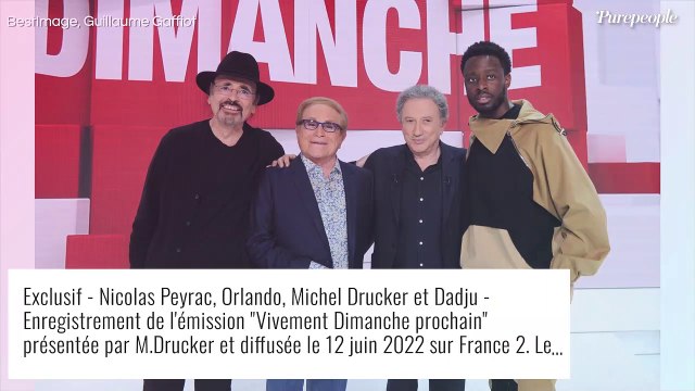 Dadju face à l'un des fils de Jacques Martin pour un bel hommage dans Vivement dimanche