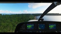 Landing at Ballalae Airport on Ballalae Island, Solomon Islands  Microsoft Flight Simulator 2020