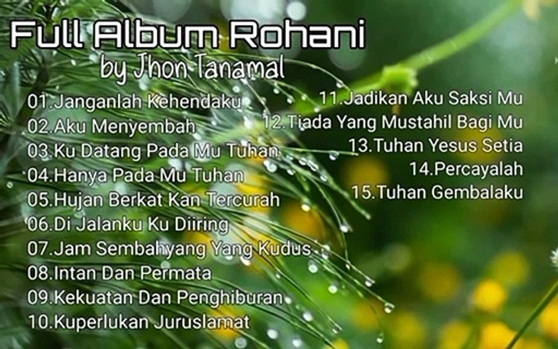 John Tanamal Song
