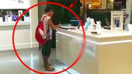 Her gün tablet mağazasına gidip defterine bir şeyler yazan çocuğun hikayesi duygulandırdı