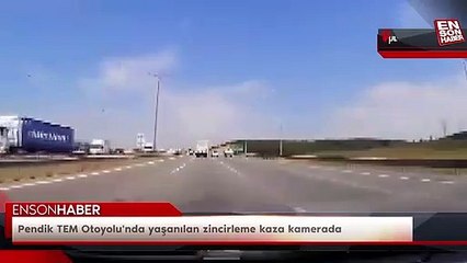 لحظة وقوع حادث مخيف  في مدينة اسطنبول يوم الجمعة