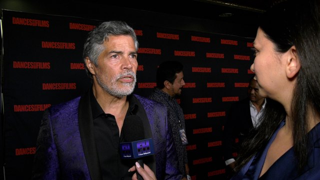 Esai Morales Interview The Latin from Manhattan Red Carpet Premiere | Dances With Films 2022