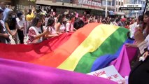 Hundreds gather in Kathmandu for Nepal's Pride parade