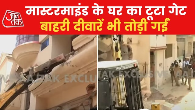 CM Yogi’s bulldozer action in Prayagraj after Kanpur