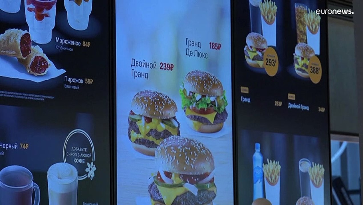 Passés sous pavillon russe, les anciens restaurants McDo de Russie changent de nom