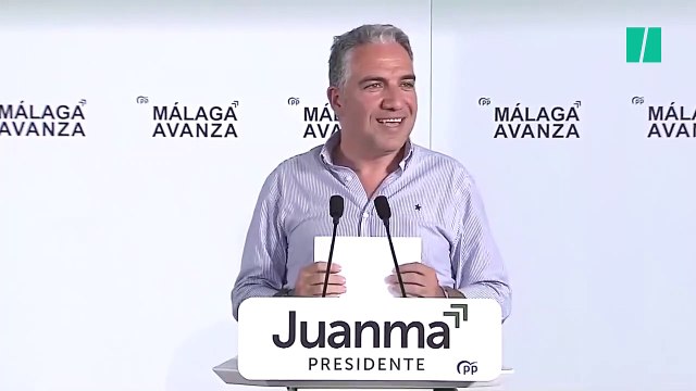 Elías Bendodo, sobre el PSOE: ¿Los campeones del mundo de corrupción vienen a darnos lecciones a nosotros?