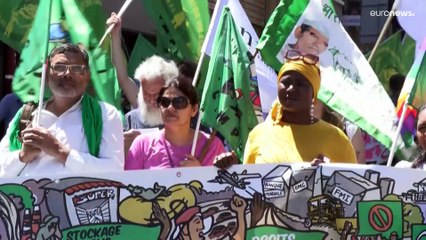 Женева: протесты против политики ВТО