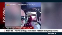 4'ü Türk 7 kişinin öldüğü helikopter kazasından yeni görüntüler