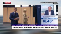 Élections législatives : Emmanuel Macron au Touquet pour voter