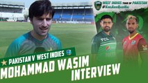 Mohammad Wasim Interview | Pakistan vs West Indies | 3rd ODI 2022 | PCB | MO2T