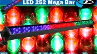 LED 252 Megabar 3 section strip mega