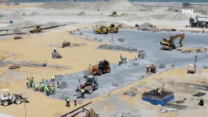 محطة «تحيا مصر» بميناء الإسكندرية تستقبل الدفعة الأولى من أوناش الساحة