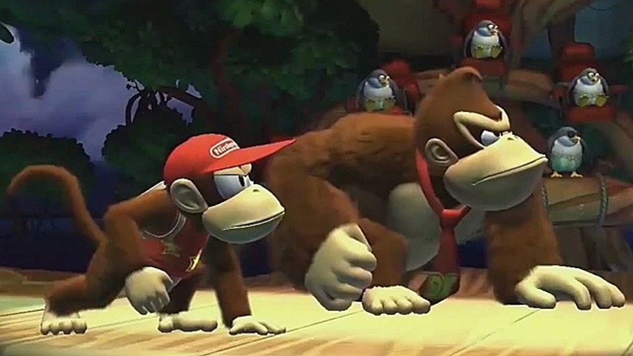 Donkey Kong Country: Tropical Freeze - Ankündigungs-Trailer zum Wii-U-Jump&Run