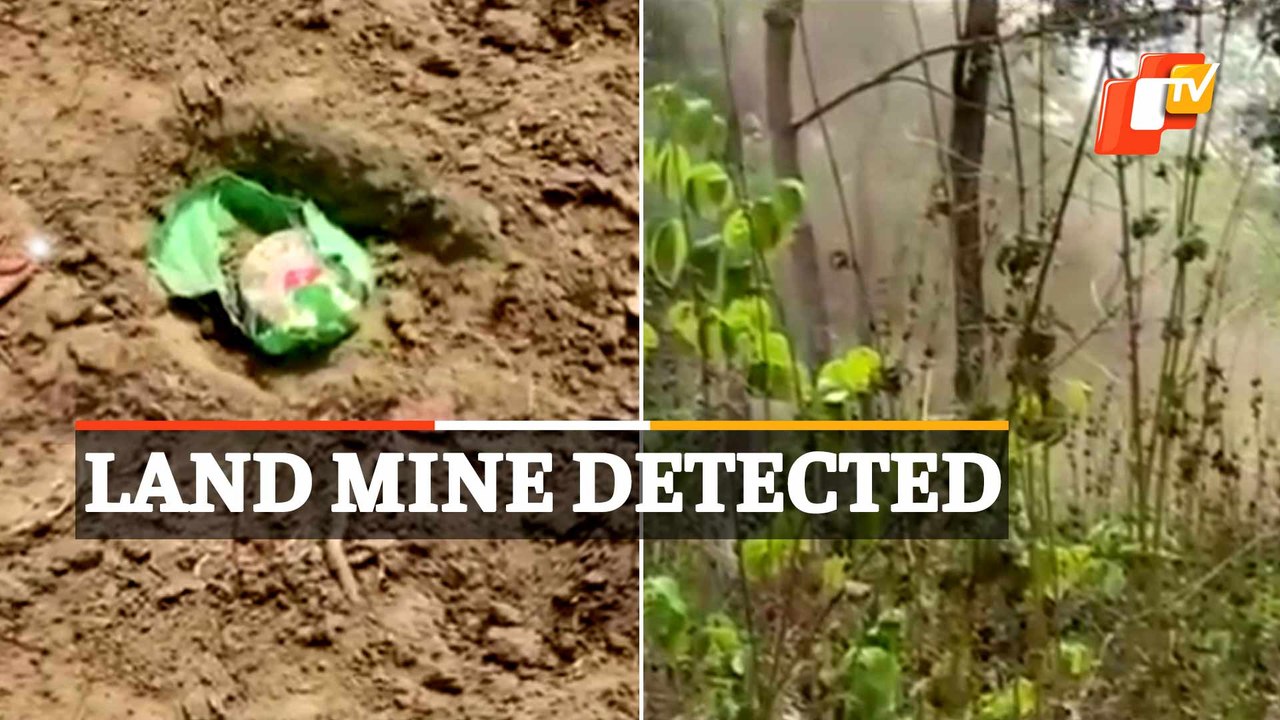 Bomb Squad Defuse Land Mine Planted By Maoists In Chhattisgarh