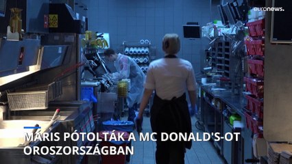 "Finom és ennyi" néven nyíltak meg a Mc Donald's-ot helyettesítő éttermek Oroszországban