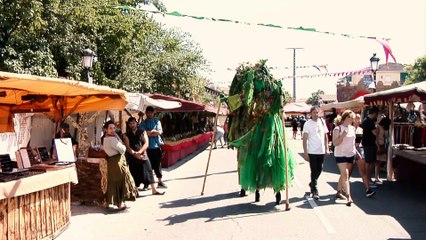 Escalona regresa al Medievo para recibir a miles de turistas