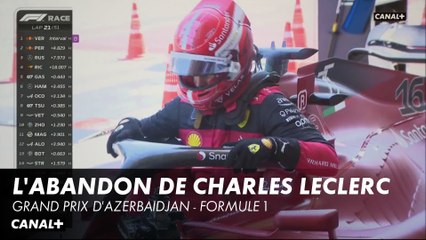 L'abandon de Charles Leclerc ! - Grand Prix d'Azerbaïdjan - F1