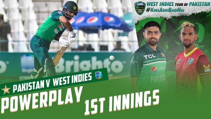 Powerplay | Pakistan vs West Indies | 3rd ODI 2022 | PCB | MO2T