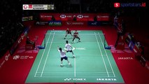 Detik-Detik Fajar/Rian Raih Gelar Juara Ganda Putra Indonesia Masters 2022
