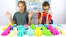 Don't Choose the Wrong Glove Slime Challenge!!!