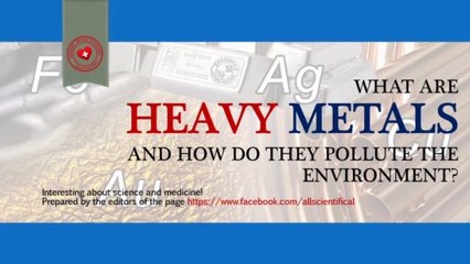 What are heavy metals and how do they pollute the environment?