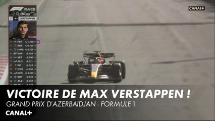 Max Verstappen s'impose au Grand Prix d'Azerbaïdjan - F1